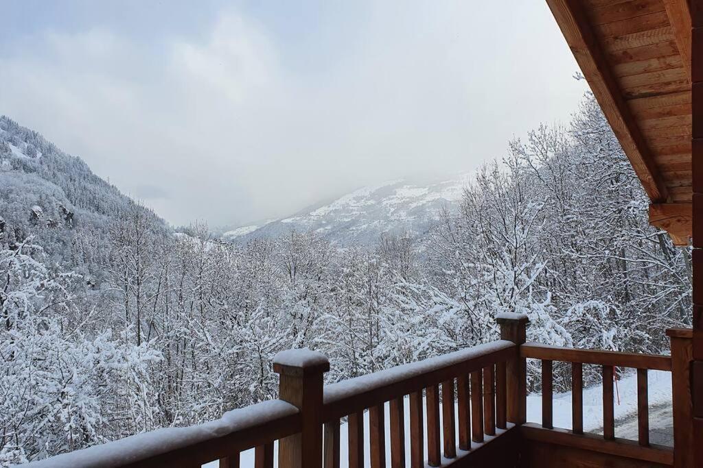 Chalet Entier 110M2 Avec Vue Et Sauna A 10 Min Des Pistes Sainte-Foy-Tarentaise Eksteriør bilde